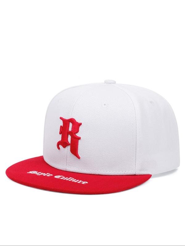 Letter Embroidered Baseball Cap, Casual Street Style Snapback Hat for Men & Women, Fashion Clothes Accessories for Daily Wear 4