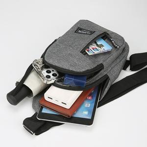 Beg Dada Kain Oxford Lelaki, Ketibaan Baru, Pelbagai Fungsi, Sesuai untuk Sukan dan Aktiviti Luar, Gaya Kasual, Beg Bahu Tunggal dan Silang, Saiz Kecil