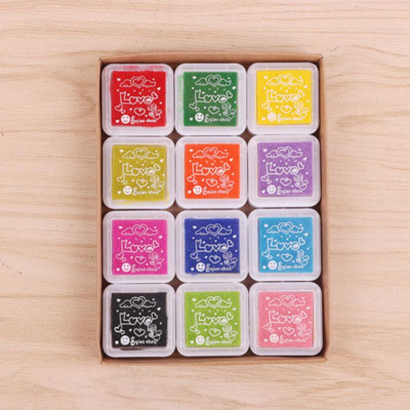 Bộ Dụng Cụ Vẽ Tranh Bằng Ngón Tay Vui Nhộn Nhiều Màu Sắc Cho Bé Từ 1 Đến 3 Tuổi Gồm Hộp Màu An Toàn Có Thể Rửa Sạch Và Bộ Tranh Vẽ Kích Thích Sự Phát Triển Cho Bé Đồ Chơi Toy 6