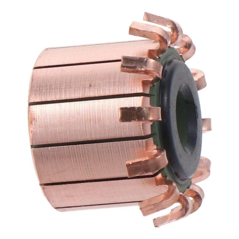 Product Introduction of Replacement 23*8*19.5mm/0.91*0.31*0.76" Electric Motor Commutator Copper 12 Gear Teeth OD Copper Wire Feeder Commutator Home Appliances 16