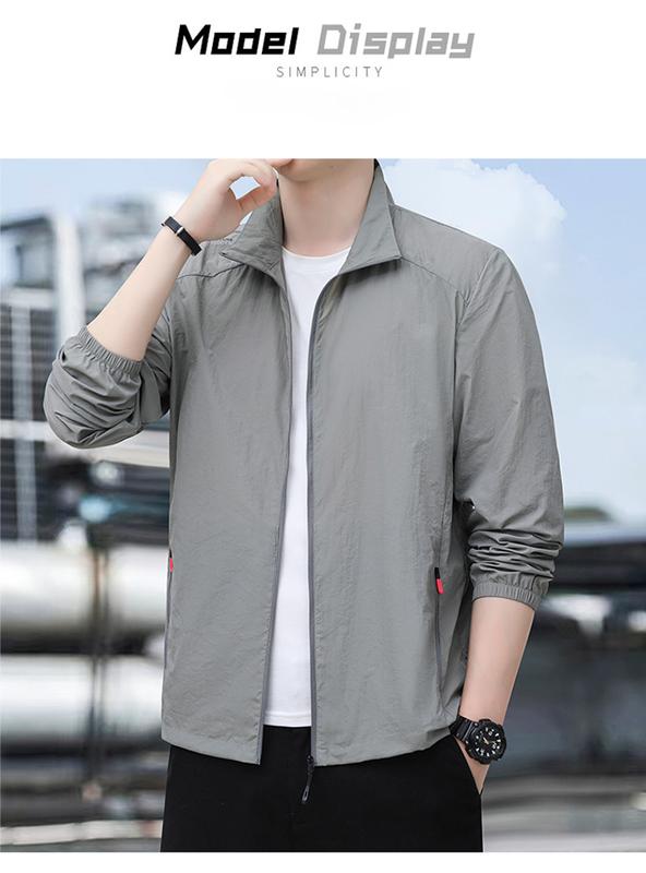 Product Introduction of Quần áo chống nắng thể thao ngoài trời cho nam và nữ trẻ trung, quần áo da nam, quần áo câu cá, thoải mái và thoáng khí, áo khoác chống nắng chạy bộ nhẹ, quần áo chống nắng hàng đầu 7