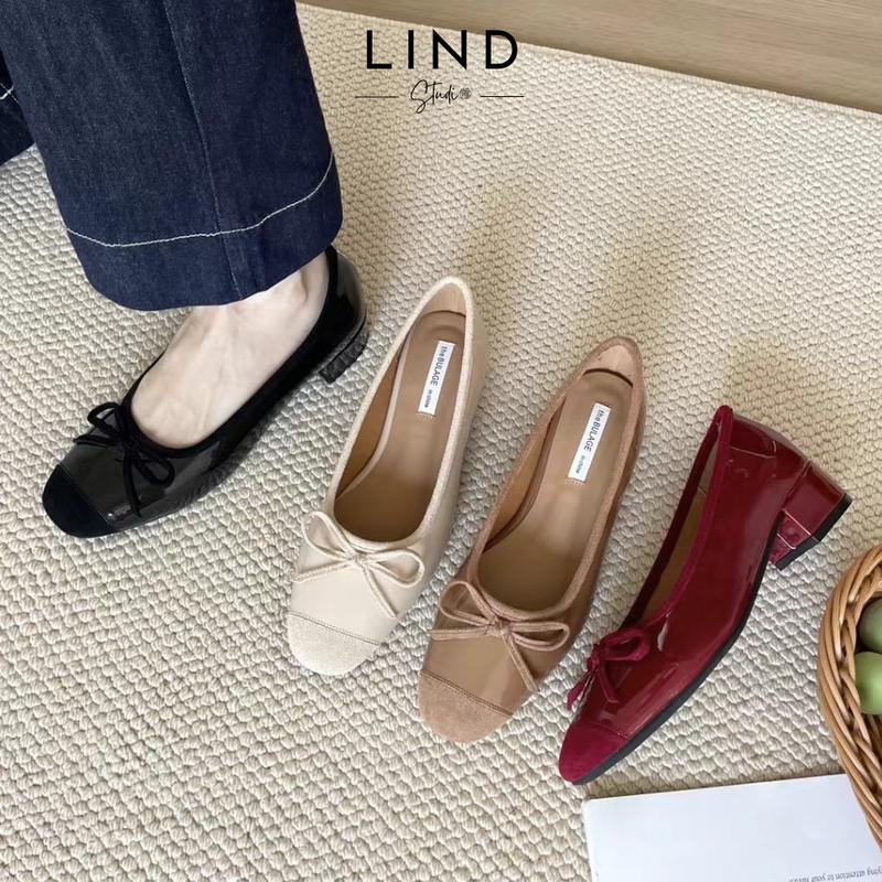 [Sale - Lẻ size form 1.5] Giày búp bê mũi tròn đế 3p Gigilv - G157 - LinD giày  mary giày  đốc giay caogot Shoes Nữ Shoes Nữ
