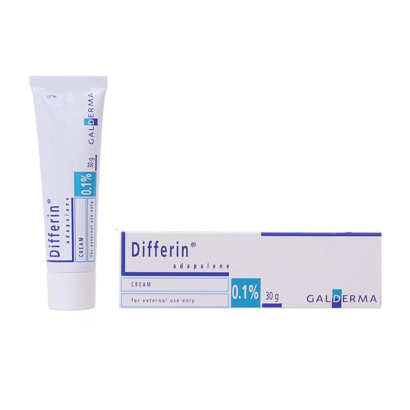 [Differine 0.1] Kem Dưỡng Hỗ Trợ Giảm Mụn - 30g - Nữ, Women - Trị Mụn Trứng Cá Hiệu Quả - Skincare, Tre Làm Đẹp Da Chăm Sóc Da
