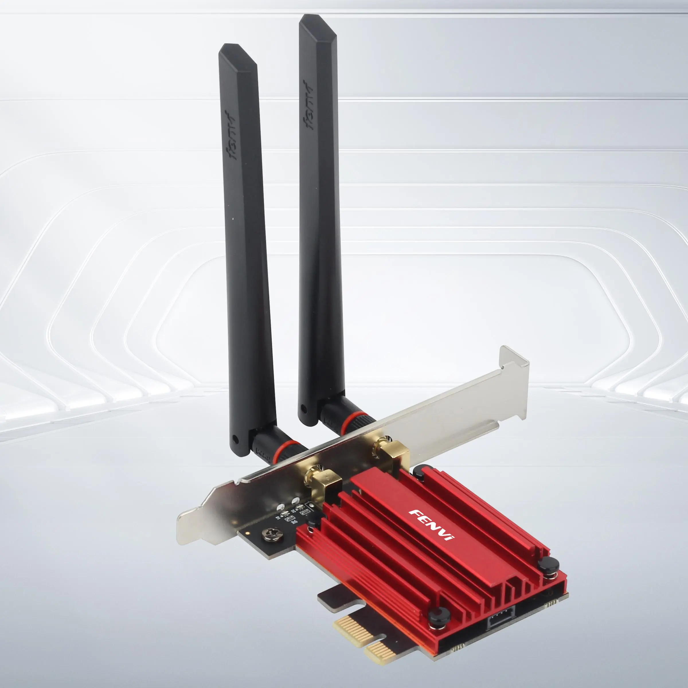 FENVI PCE-AX1800 WiFi 6 Wireless Network Card, Dual Band 2.4GHz-574Mbps/5GHz-1200Mbps Network Adapter, Compatible with Win10(64bit)/11(64bit)