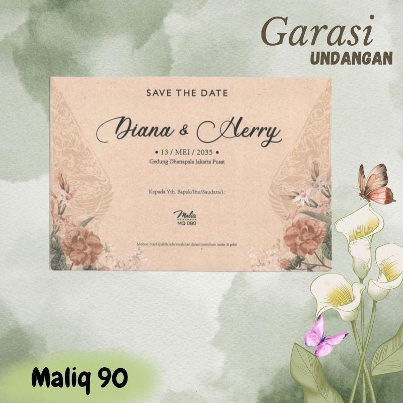Undangan Pernikahan Promo Cetak Undangan Pernikahan Unik Ser Elegan Modern Paket Lengkap 100 PCS Gratis Label & Plastik - JanjiKita | Default