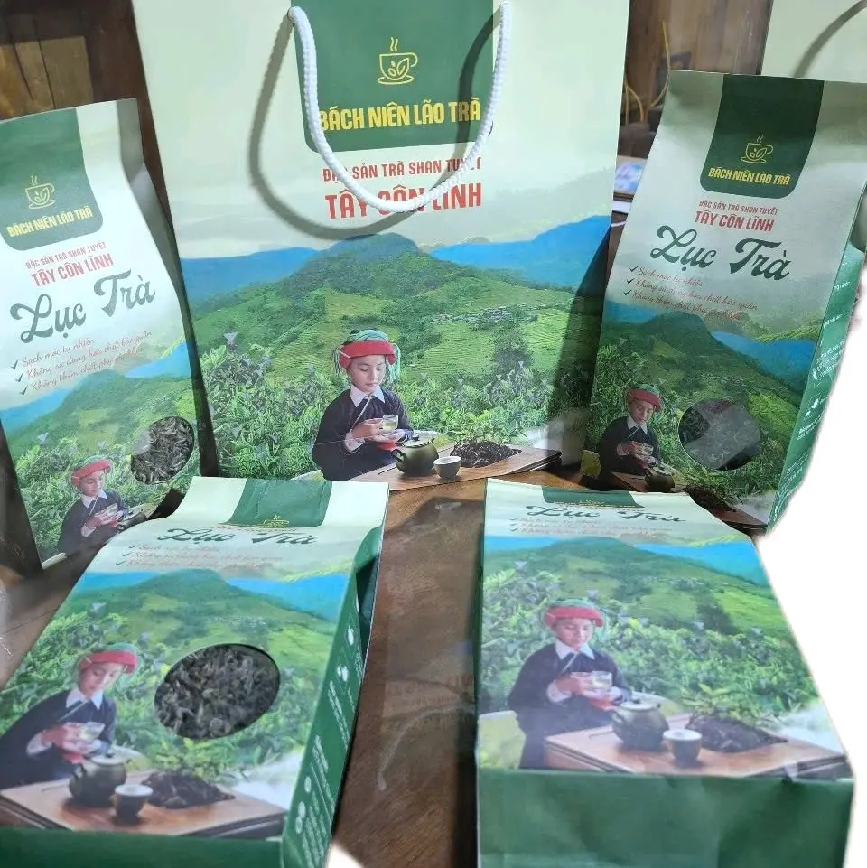 trà xanh một tôm một lá 250g