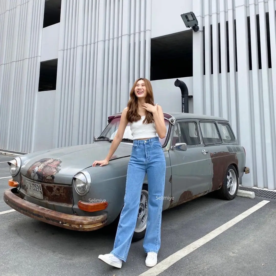Celana Kulot Jeans Highwaist Wanita PROMO
