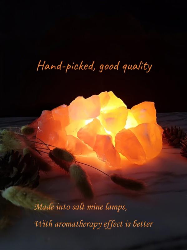 Himalayan Salt, Natural Healing Therapy Crystal Rough Stone Set, Healing Gemstone for Reiki Healing, Perfect for Gem Collection 2