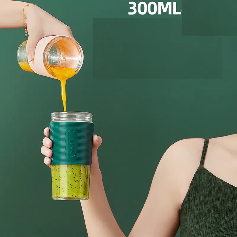 Máy xay Sinh tố Cầm tay mini Dao 4 Lưỡi - Đa năng, Tiện dung, Linh động - Hàng công ty 4