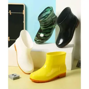 Sepatu Boots Mata Kaki Import 928 Kuning Putih dan Army Boots Pria Dan Wanita Anti Air