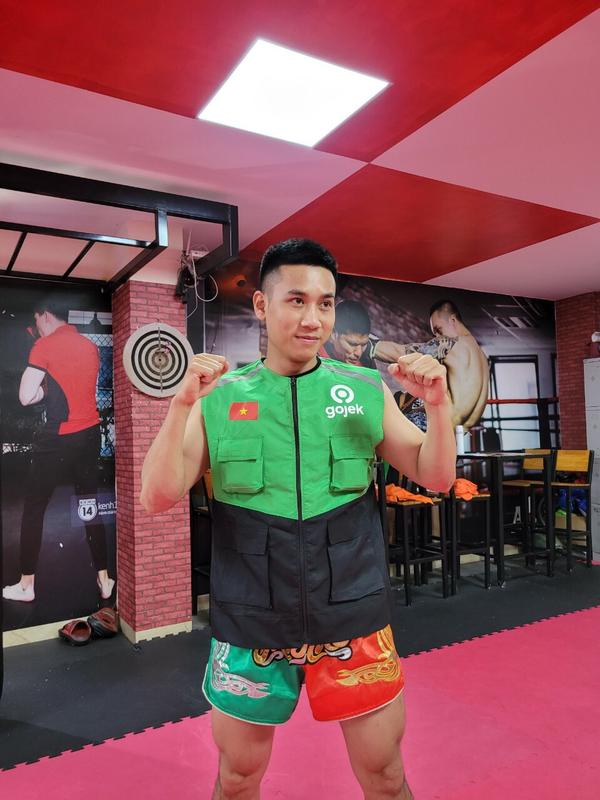 Áo Gile Gojek Phiên Bản Nhiều Túi Hộp Phản Quang 2 Mặt Menswear Nam