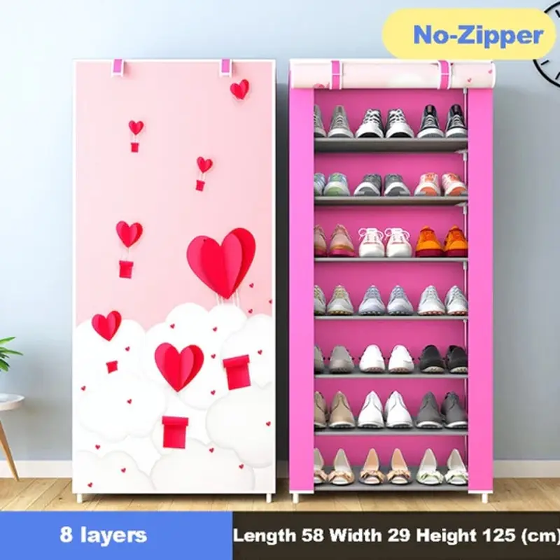 Rak Kasut Shoe Rack Shoes Rack Almari Kasut Storage Organizer Shelves Shoe Cabinet Rak Serbaguna Racks Shelves XG10