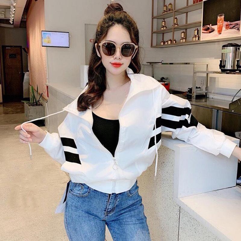 [TIK] Áo khoát chống nắng nữ form cánh dơi không nón xitin hàng chuẩn shop-A1085 5