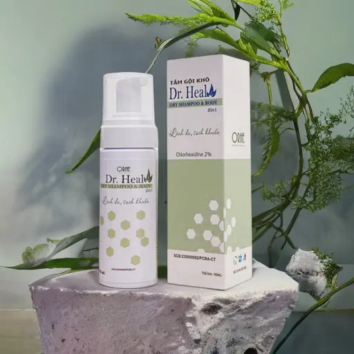 Dr. Heal SHAMPOO & BODY TẮM GỘI KHÔ DÀNH CHO NGƯỜI BỆNH