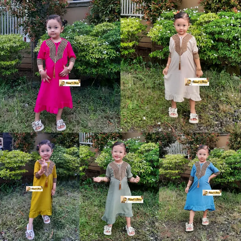 Gamis Sultan Premium l Gamis Renda Sultan l Gamis Viral l Gamis Mom and Kids 2