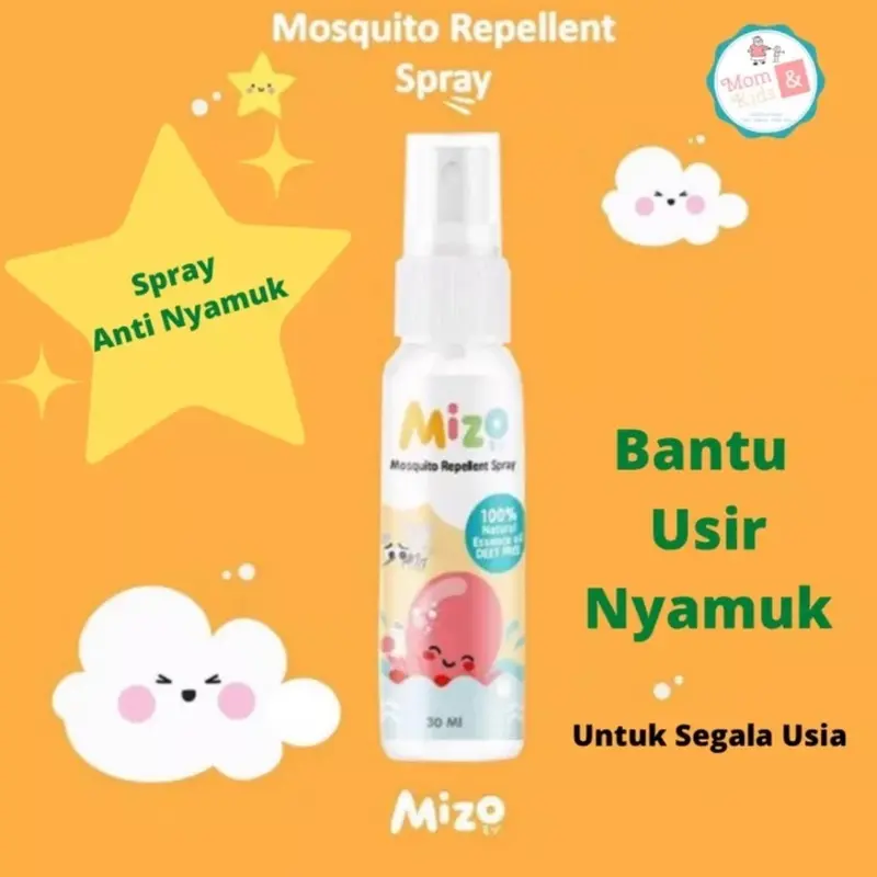 MIZO Mosquito Repellent Spray 30ml | Spray Anti Nyamuk 0