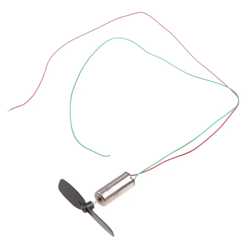 Động cơ không lõi + Cánh quạt, 1 bộ, 3.7V, 48000RPM, dành cho máy bay RC và đồ chơi trực thăng 4