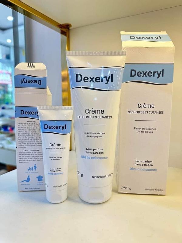  Kem dưỡng ẩm da ,dưỡng nẻ cho bé từ sơ sinh Dexeryl  50g và 250g 