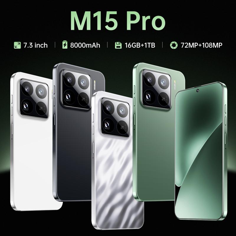 Product Introduction of 2025 Hot Sales M15 pro Smartphone Mobilephone 0
