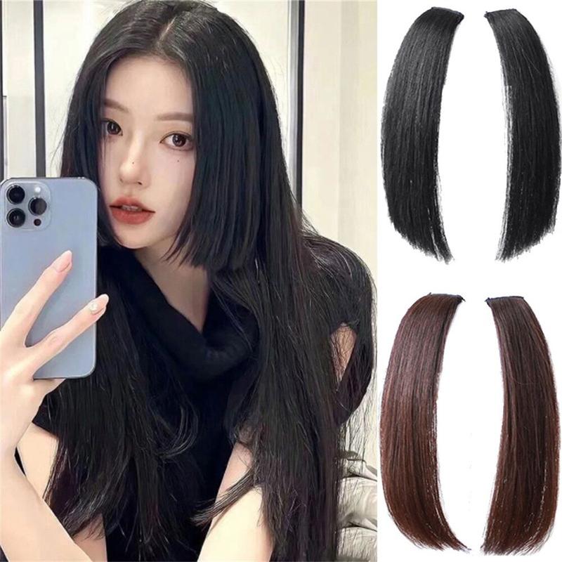 Rambut Palsu Poni Rata, Rambut Palsu Poni, Set 2, Sanhe, Potongan ...