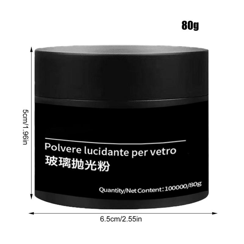 Product Introduction of 80g Car Scratch Repair Polishing Powder Glass Polishing Cerium Oxide Multifunctional Car Paint Care Cleaning Scratch Repair 8
