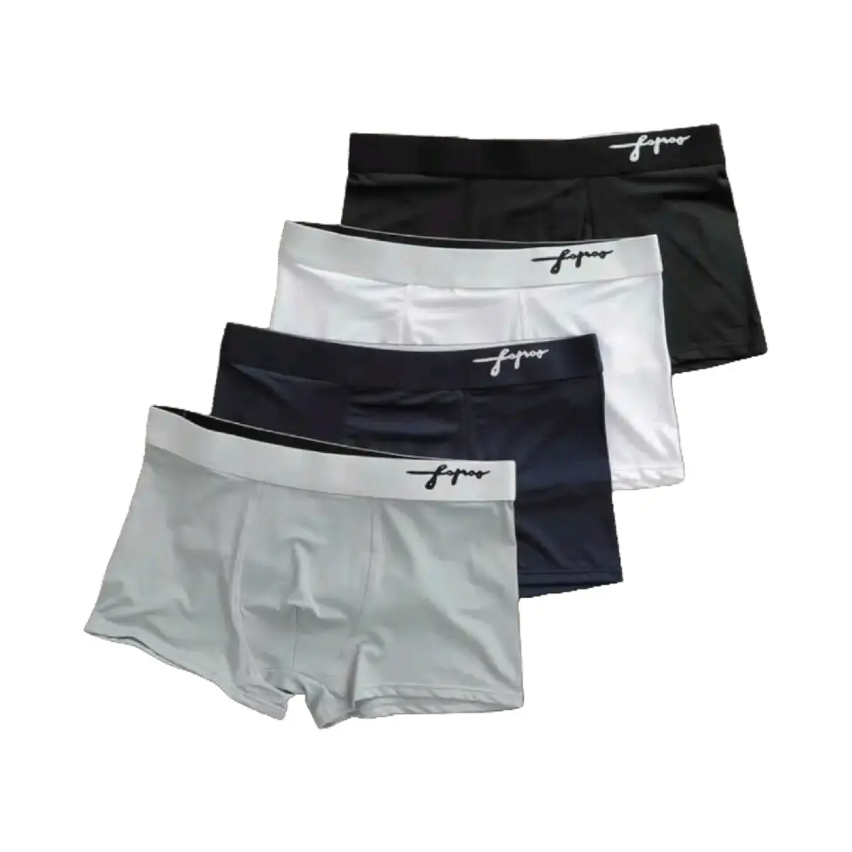 Hộp 4 quần sịp nam boxerman undewear. Chất thun lạnh co dãn 4 chiều quần lót nam . Đồ lót Menswear . Quần boxer Nhung