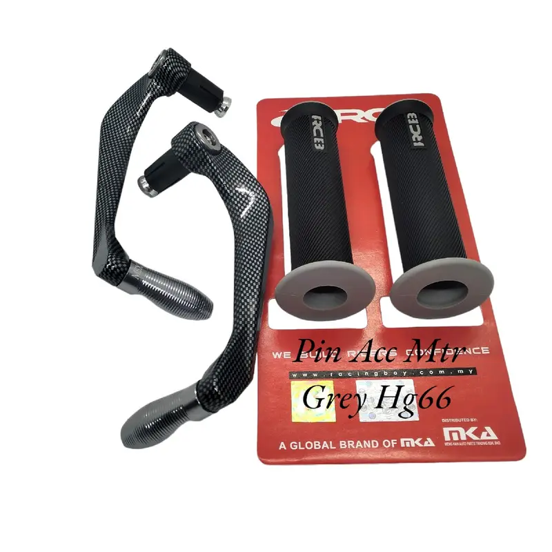 PAKET VARIASI MOTOR PROGUARD KARBON SABIT PLUS + HANGRIP RCB HG55/HG66 HITAM 7