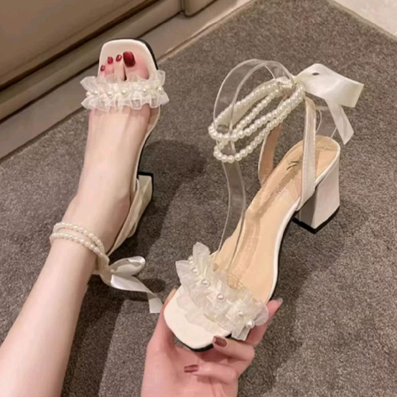 gót ngọc trai tiểu thư 5p 6p xinh xắn 0