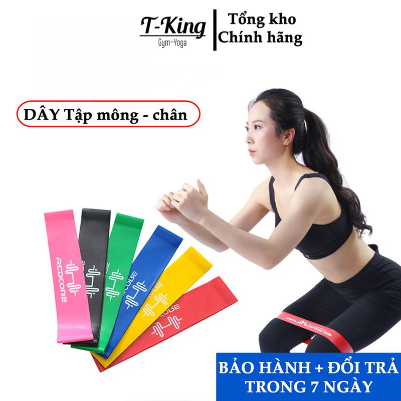Dây kháng lực Miniband Redcore- Cao su cực chắc - Tập mông, cầu lông,Chân sút bóng đá Không lo bị xoắn dây