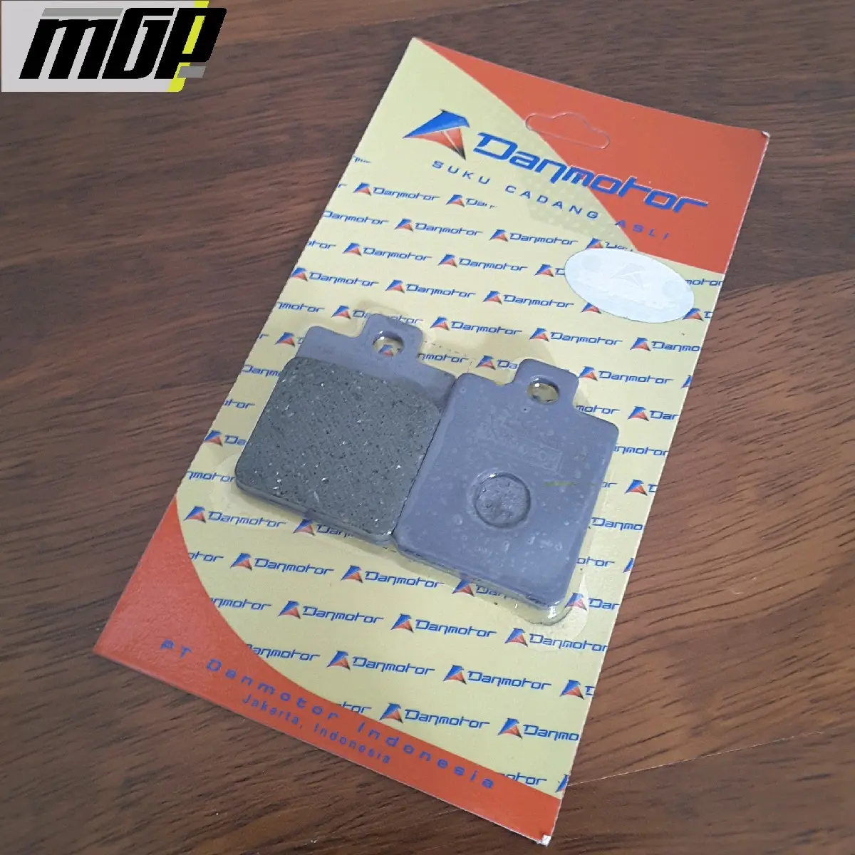KAMPAS REM BRAKE PAD VESPA PIAGGIO MATIC LE ET4 LX ZIP PRIMAVERA SPRINT IGET I - GET DANMOTOR ORIGINAL 501055-1