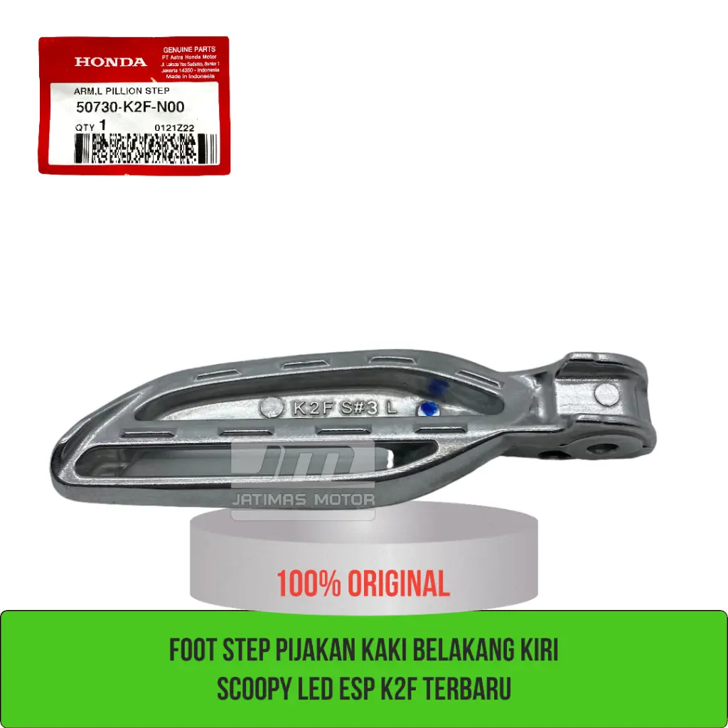 Foot step kanan kiri pijakan kaki belakang scoopy fi esp LED K2F 50720-K2F-N00 50730-K2F-N00