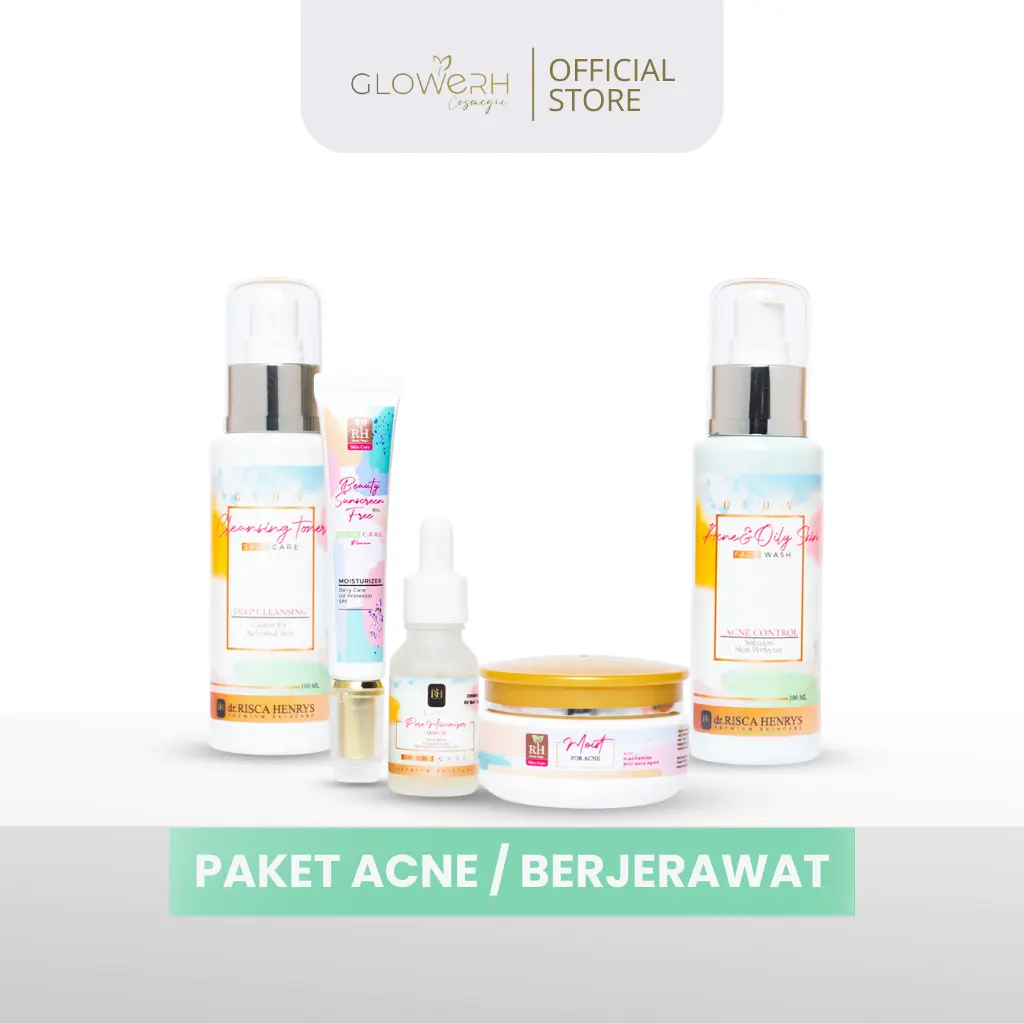 RH GLOW PAKET ACNE  Jerawat