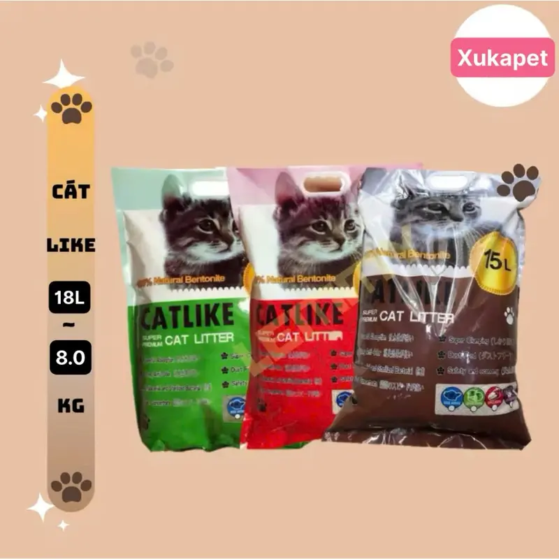 [HÀNG SẴN - GIAO NHANH 24H]  Cát vệ sinh cho mèo hương cafe cao cấp dung tích 9l 0