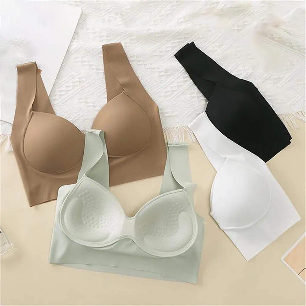 Seamless Sports Bra Underwear Lightweight And Comfortable No-wire Push-up Bra Anti-sagging Bra