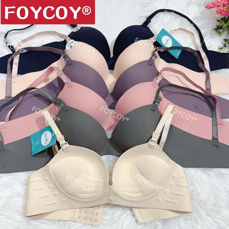 Y01 - Combo 3 áo su đúc siêu nâng mút dày 4,5cm hàng dẹp , áo lót su đệm bàn tay Voi Kem 2