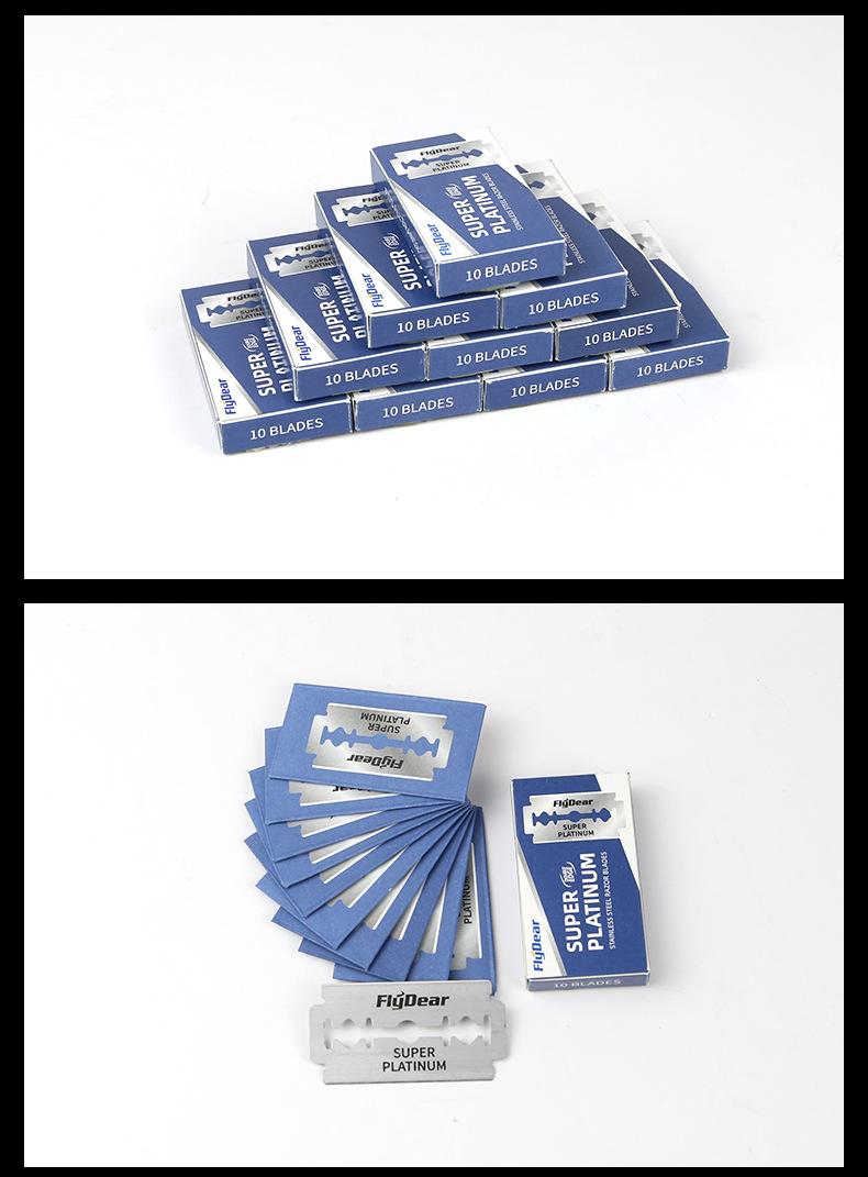 Product Introduction of 100pcs Dorcc Razor Blades Stainless Steel Safety Razor Blades For Shaving Razor Men Shaver Barber Blade DropShipping Clipper Color Pack Smooth 17