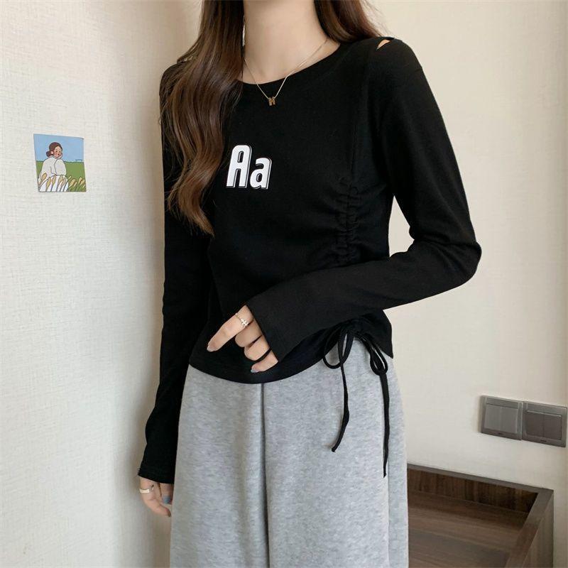 Product Introduction of Phông Dây Rút Độc Đáo Thiết Kế Đẹp Mỏng Vừa Vặn, Dài Tay, Giả Hai Lớp, Dành Cho Nữ, Hàng Mới Về Đầu Thu 2024, Sơ Mi Lớp Nền Hàng Đầu áo  sơ sọc kẻ 9