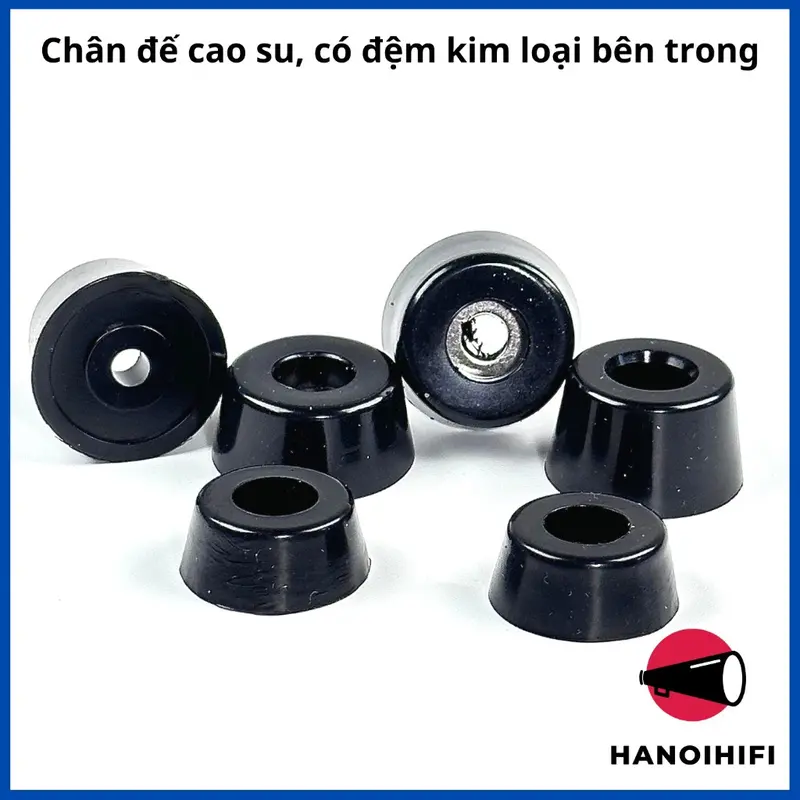 Chân đế cao su ROHS siêu rẻ nhiều kích thước cho loa, tủ, kệ, bàn, đồ gỗ diy (Giá 1 cái) 0