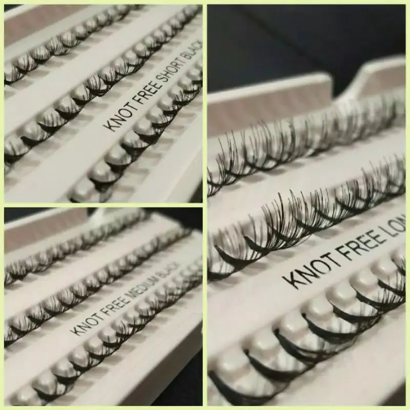 Kuas maskara kuas micro Cincin eyelash bulu mata eyelash knot free flare pinset bulu mata 1