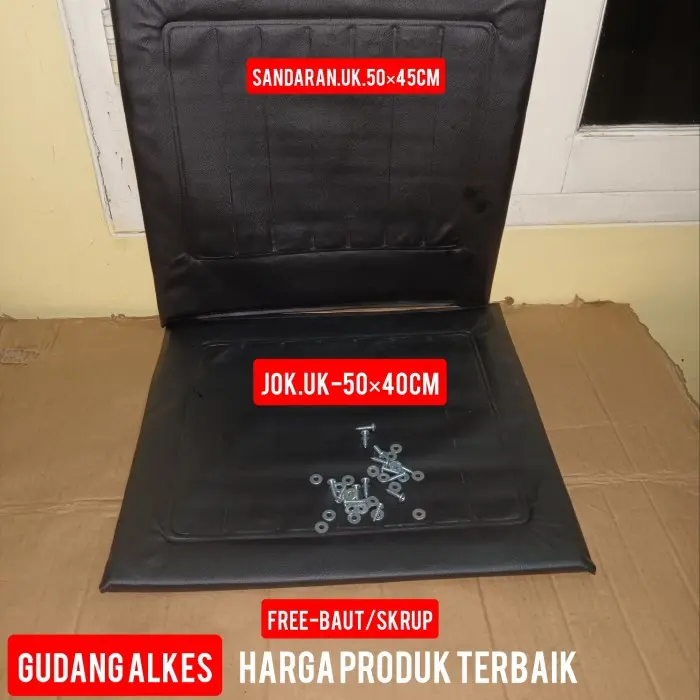 jok kursi roda ukuran 50 × 40cm/alas bawah kursi roda - jok+sanderan50 [CM]