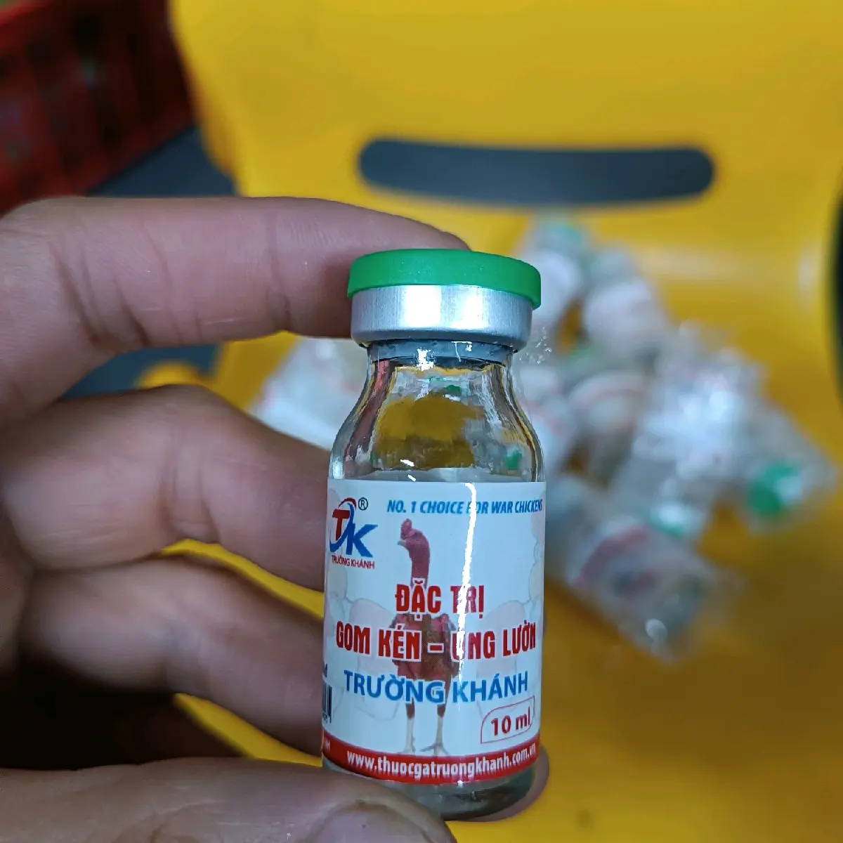 Đặc trị gom kén, úng lườn Trường khánh, tặng xilanh tiêm