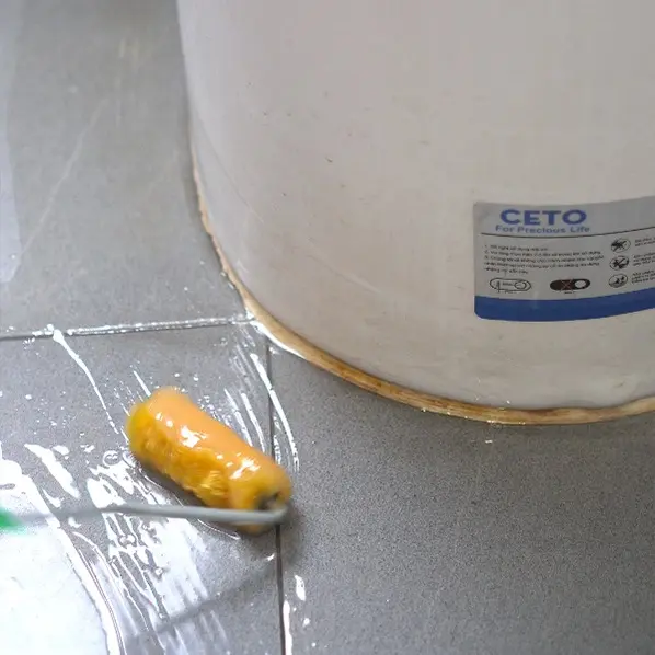 Keo Trong Suốt SOTEC - POXY (5 Lít/Kg) Chống Thấm Sàn Nhà Vệ Sinh, Sàn Nhà Tắm, Gạch Men, Gạch Đỏ, Bề Mặt Gỗ, Sành Sứ, Đá Tự Nhiên. 5
