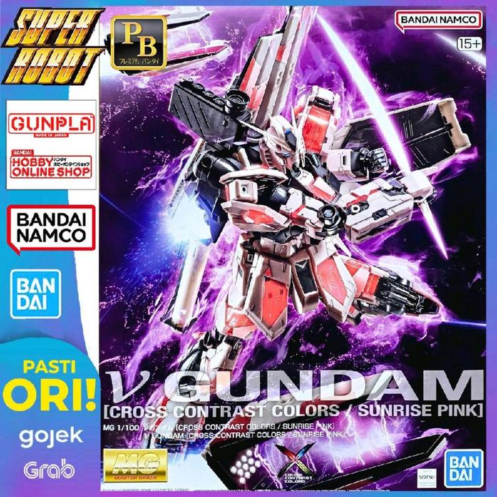 Jual BANDAI MG RX-93 Nu Gundam / v Gundam Ver Ka (Cross Contrast Colors ...