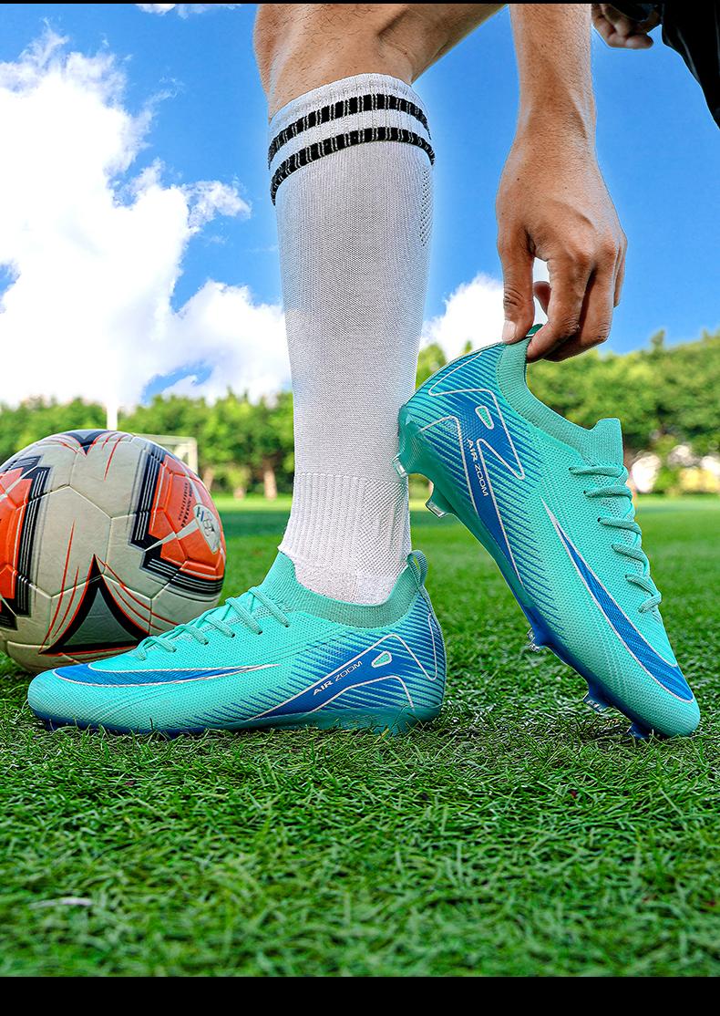 Product Introduction of AG Footbal Shoes Outdoor Sports Latest Youth Soccer Shoes for Men's and Women's size 35 ~ 45 601 25