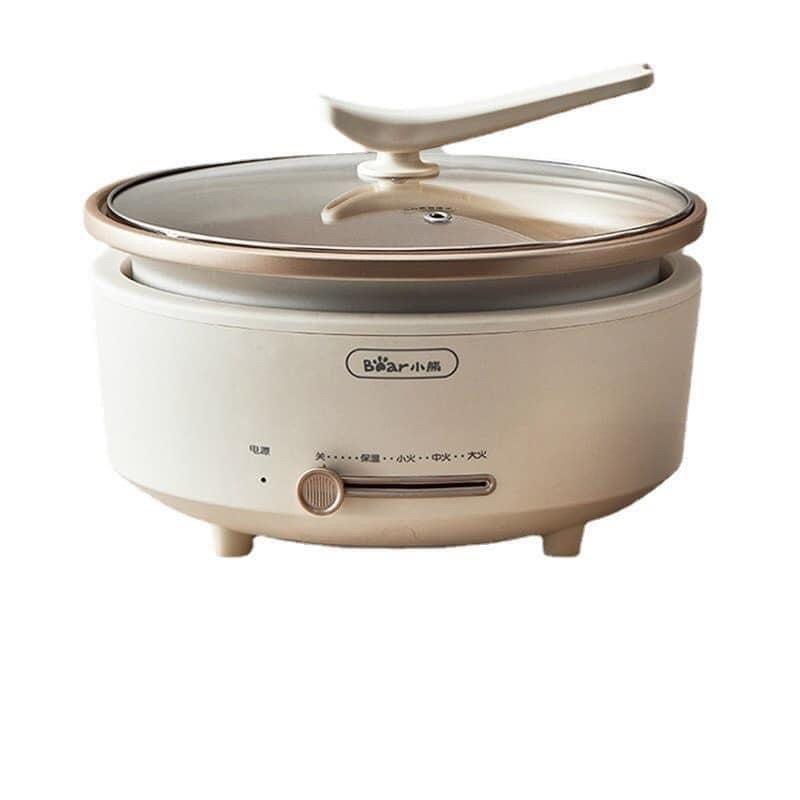Nồi lẩu điện đa năng, Nồi Lẩu Điện Đa Năng Bear 5L, công suất 1500W, bếp lẩu…