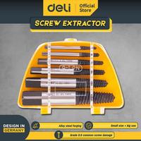 Gambar Deli Tools Mata Bor Ulir Screw Extractor 6 Ukuran M3 - M25 DL002X - M3-M18 dari Deli Tools Official Kab. Tangerang 1 Tokopedia
