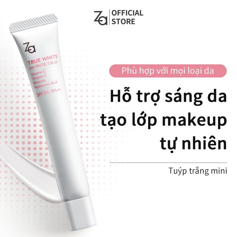 kem lót za SPF36 PA++ Kháng nước và mồ hôi kem lót za tím Cosmetic Mỹ Phẩm Nữ Trang Điểm Cosmetic Mỹ Phẩm the saem  salmon  beige phấn  nước  cushion phấn  nước  cushion kemnen  mongnhe lip  combo kem  nền phấn  nước  cushion skin  tint kem  nền  mk4 8