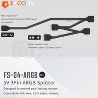 Gambar ID-COOLING FS-04 PWM Splitter Cable - 4 Port Fan Splitter dari GASOL MALANG Kota Malang 2 Tokopedia