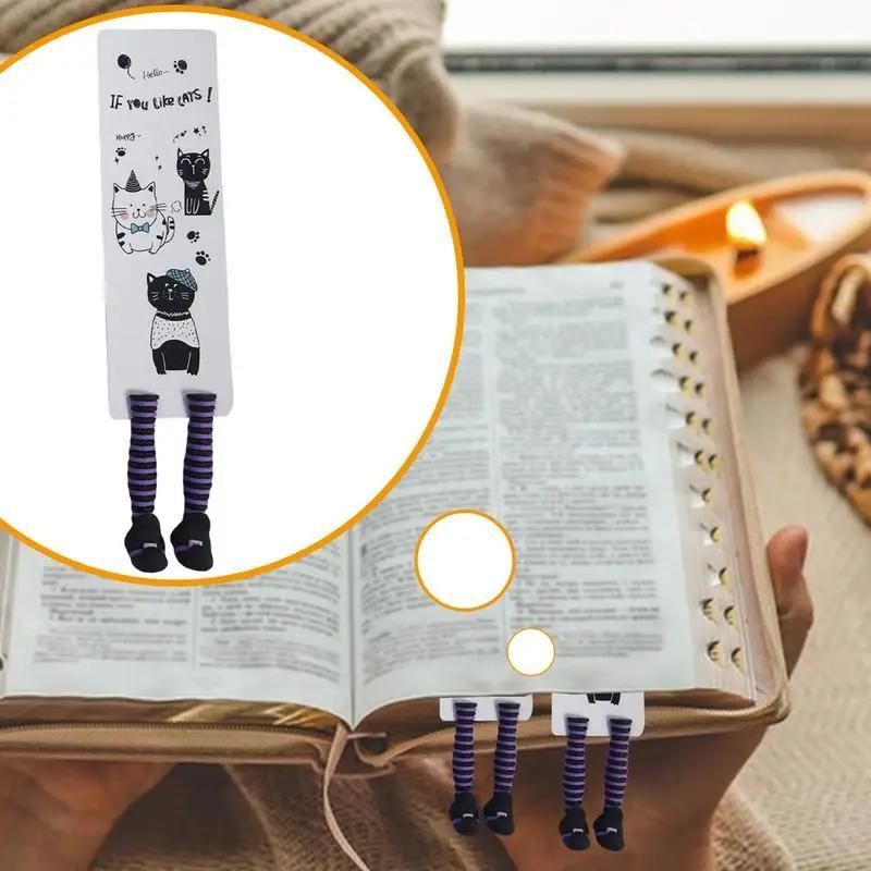 3D High Heel Shaped Bookmark, 1 Count Creative Cute Index Separator, Reading Stationery Supplies for Home School Office Library 4