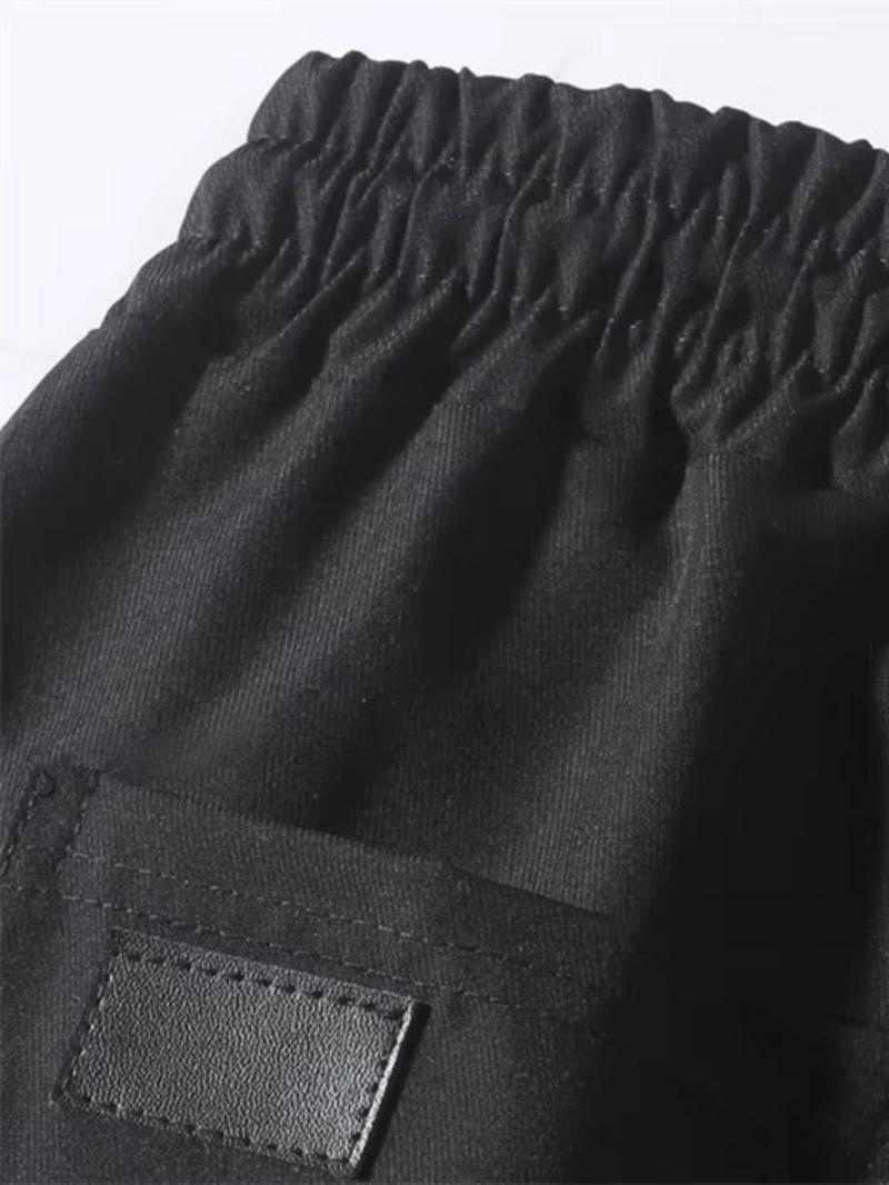 Product Introduction of Men's Drawstring Waist Pants, Regular Fit Casual Comfy Trousers for Work Business Outdoor, Men's Bottoms for Spring & Fall 9